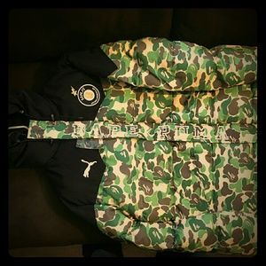 Bape X Puma down Jacket